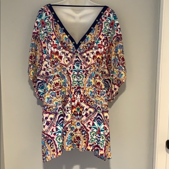 Nanette Lepore Print Top NEW - Picture 4 of 7